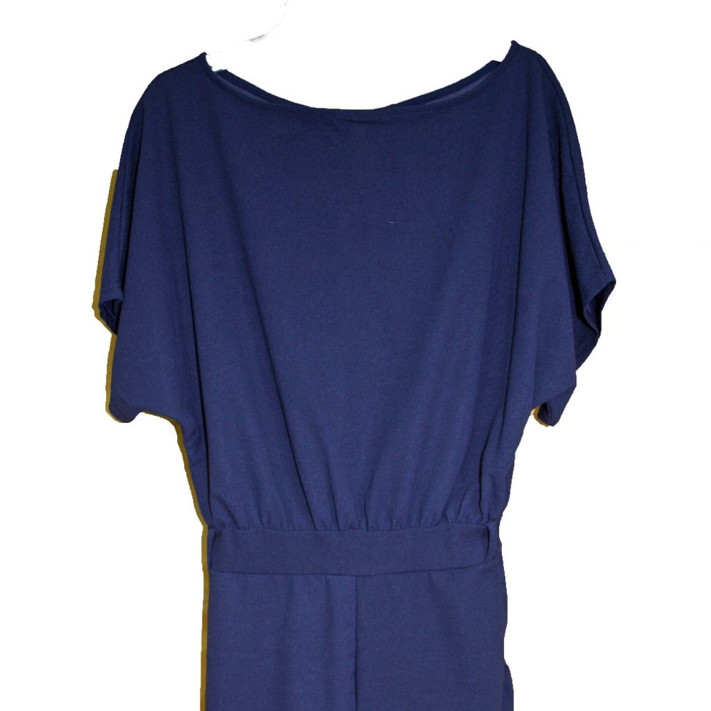 New Navy Romper Jumpsuit Shorts Size Medium